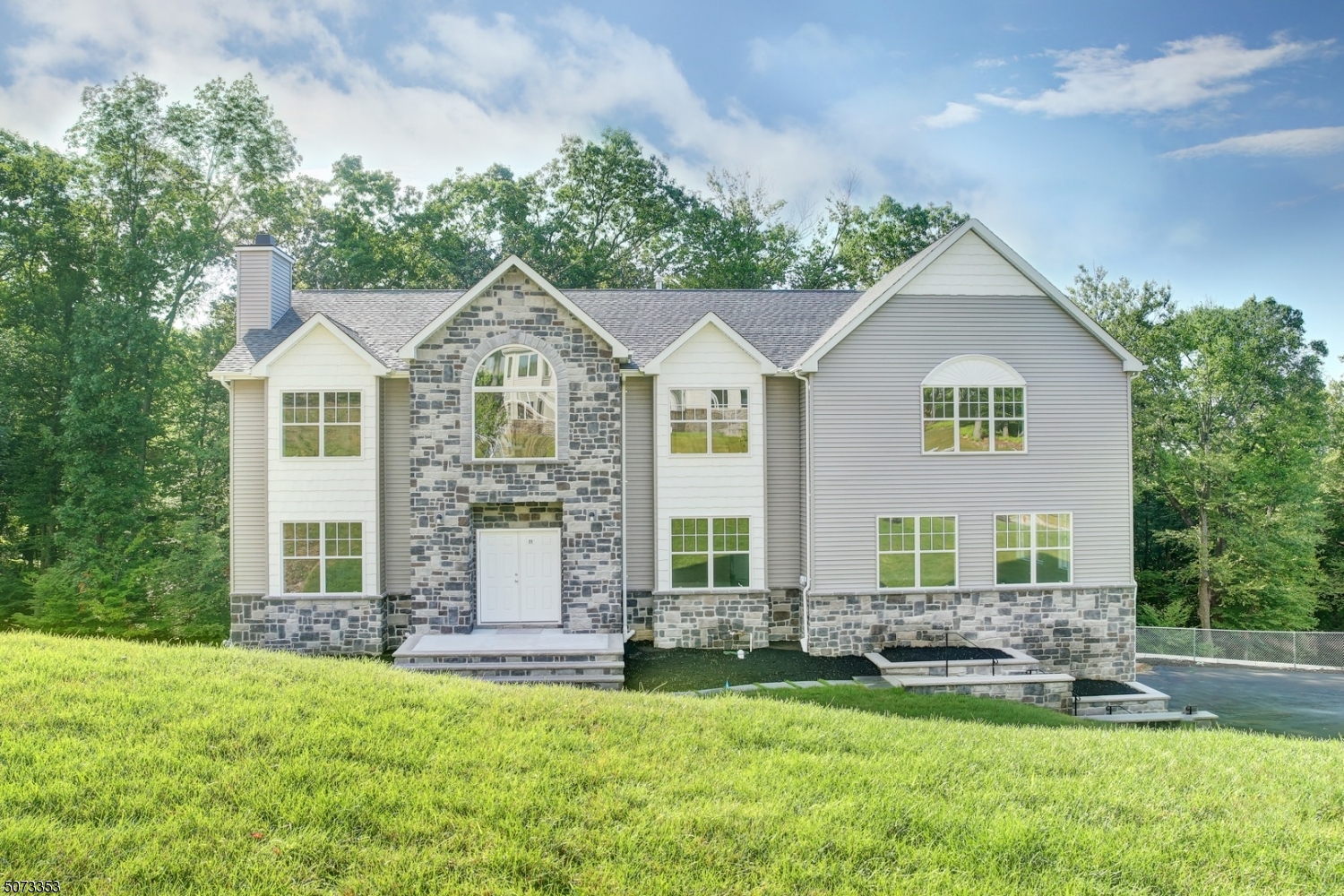 To be built, this home is closed and used for informational purposes only. Stunning new construction. Double story foyer and hardwood floors on first level, fireplace in family room, Open kitchen and great room, perfect for entertaining. Bedroom and full bath on 1st level. Approximately  4400 square feet on a cul de sac street.  This home had 4 full baths . Amazing floor plan. Ready to pick your own colors and customize. High ceilings in basement and sliding glass doors to outside. The pictures on line are for the home on street.. Arches are an upgrade. 3 Lots left from  24 lot subdivision. Puddingstone has beautiful feel.