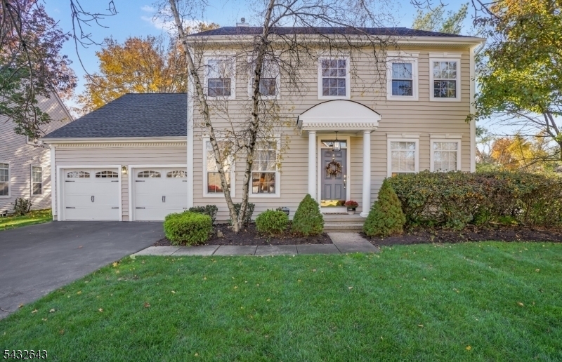 This beautifully updated 4-bedroom, 2.1-bath home is filled with natural sunlight throughout the day. The kitchen features granite countertops, a center island, and stainless steel appliances, and opens to a bright family room with a fireplace and skylights. Spacious primary suite with a custom walk-in closet. Recently remodeled primary bath offers a soaking tub, separate shower, and dual vanities. Private home office off the foyer. Newer energy Star HVAC systems(2019), dryer & washer, garbage disposal, and automatic garage door openers.Enjoy the level backyard and lovely deck. Located in a nationally ranked school district and just a 2-minute walk to Mount Prospect School (MPS). Conveniently close to both clubhouses, pool, tennis courts, playgrounds, and transportation.