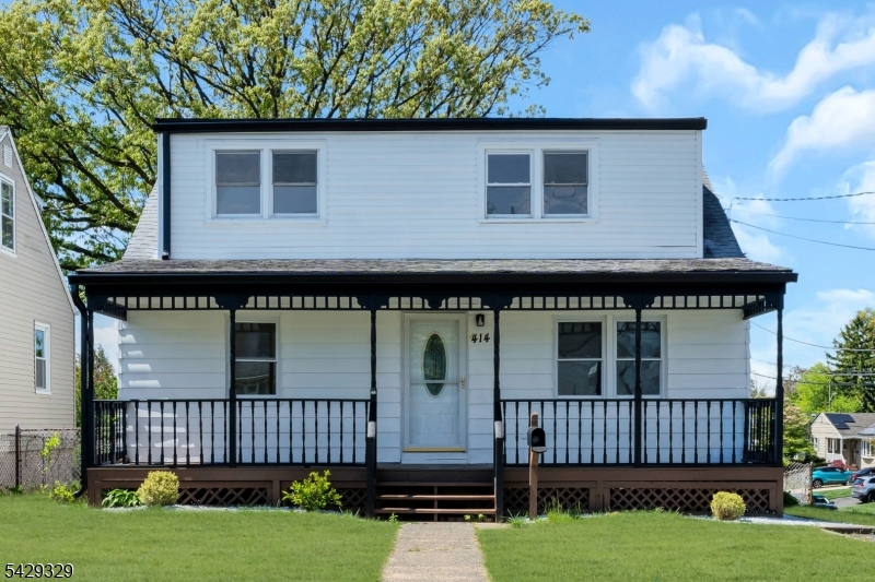 Welcome to this beautifully renovated Cape Cod, offering the perfect blend of modern finishes and classic charm. Step onto the spacious open front porch ideal for relaxing or entertaining and into a thoughtfully updated interior.This home features four generously sized bedrooms, one full bath, and a full basement, providing ample space and versatility. Enjoy luxury vinyl plank flooring throughout and a stunning brand-new kitchen complete with white shaker-style cabinetry, quartz countertops, a full quartz backsplash, stainless steel appliance package, crown molding, and a bright eat-in area.Additional upgrades include mostly new windows, allowing for abundant natural light and improved energy efficiency. The fully updated bathroom showcases a tub with elegant tile surround and tile flooring, delivering a clean, modern aesthetic.The full basement includes a dedicated laundry area and offers additional storage or finishing potential. Situated on a desirable corner lot, the property also features a large backyard and a convenient storage shed.Located close to major highways, shopping, and dining, this home combines comfort, style, and convenience. Don't miss this move-in ready opportunity!