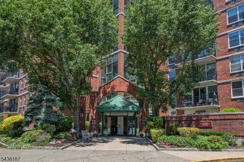 Unusual corner unit with 2 private balconies overlooking the river and pool. This unit is for the most discerning buyer.  Updated kitchen and baths in recent years.  All appliances are 3 months young!  Heating units are 2 to 3 years young. State of the art gym and clubhouse was redone just a few years ago.  Enjoy tennis and inground pool. New York transportation via bus and train minutes from your doorstep.  Additional 330 a month for project funding till December 2028.