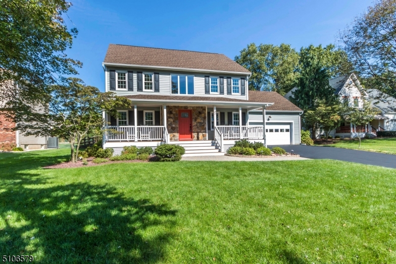 NO LONGER SHOWING! Beautifully renovated colonial located on a quiet cul-de-sac. Front of this home has a beautiful stone entryway complementing the covered front porch. Other exterior features include updated vinyl siding and windows. When you enter the 2-story foyer you notice the elegance of this home with crown molding, recessed lighting, and beautiful hardwood floors throughout. The kitchen has been newly renovated, including white shaker cabinets, granite countertops, pantry, subway tile backsplash, all stainless-steel appliances including 5-burner stove with a pot filler. The master bathroom has double sinks, travertine tile and walk-in closet, while the second bath includes updated subway tile shower. Outdoor living space is simply magnificent. The paver patio is surrounded by flowering trees and includes a custom canopy for those warm days to relax in the shade. In the evening, enjoy the knee wall landscape lighting and built-in fire pit. A deer proof fence protects the landscaping, including blueberry bushes and vegetable garden. Conveniently located within minutes to downtown and train station providing service to NYC. Close to Routes 202/206, 22, 287, and 78, downtown Somerville and Bridgewater Commons Mall.