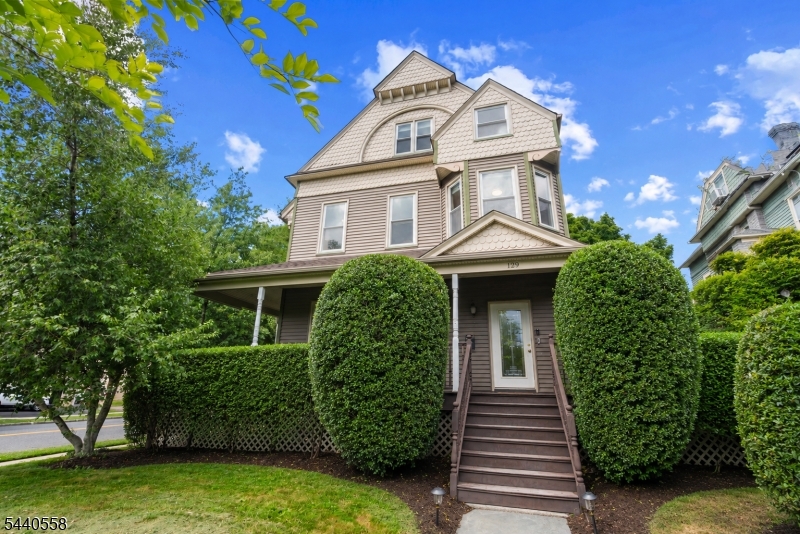 Historic charm. Modern convenience. Unbeatable location.This beautifully updated 3-bedroom, 2-bath Victorian condo offers the perfect blend of character, space, and walkability in one of Montclair's most sought-after neighborhoods. Located just one block from Walnut Street Station with Midtown Direct service to NYC, this home puts commuting, dining, shopping, and entertainment right at your doorstep. Situated on the second and third floors of a charming Victorian, the home features a spacious, sun-filled living room with oversized windows, an updated eat-in kitchen with granite countertops and stainless steel appliances, and a dedicated dining room perfect for everyday living and entertaining. The upper level offers three spacious bedrooms with ample closet space, convenient in-unit laundry, and a primary suite complete with its own private bath. Additional highlights include two deeded parking spaces, shared outdoor space, attic & basement storage, and a low monthly HOA fee offering exceptional convenience and value in an unbeatable location. Enjoy everything that makes Montclair so special. Stroll to the farmers market, grab coffee at a local cafe, dine at neighborhood favorites, browse boutique shops, or simply enjoy the vibrant downtown atmosphere just moments from home. The best of Montclair living with NYC access when you want it!