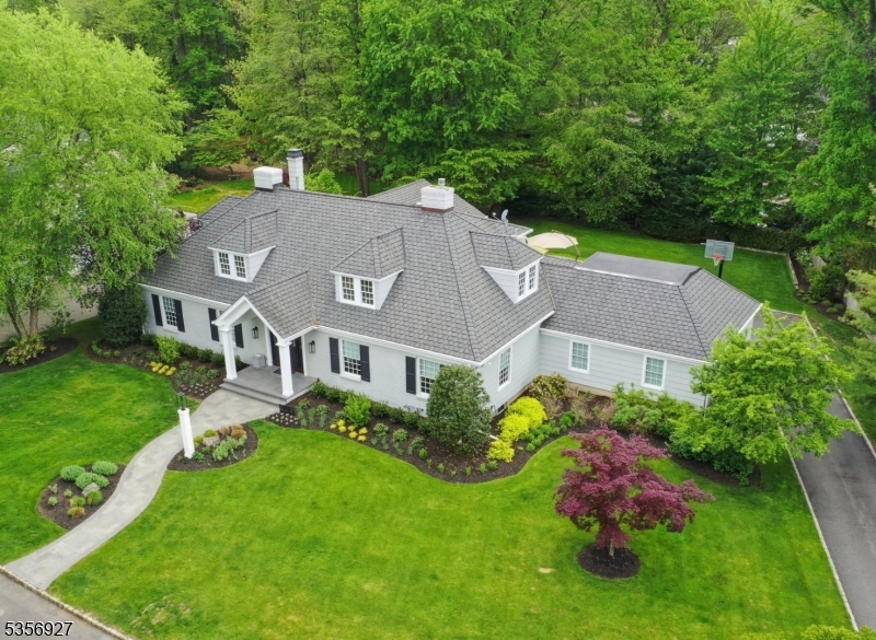 This magnificent, modern Colonial is ideally situated (0.62ac) on one of the most coveted streets in Short Hills. Completely gut-renovated-to-perfection, this sophisticated dream home has-it-all w/ everything new & unparalleled attention to every detail. Thoughtful open floor plan & crisp architectural elements include: 2-story, foyer w/ signature staircase, high ceilings, gleaming wd flrs, top-tier technology, built-in speakers, banquet-sized dining rm, fab gas FPs, 2PRs & 1st flr office. Gourmet kitchen has custom cabinetry, quartz counters w/ seating, breakfast rm, SS appliances (Meile, Wolf, SubZero), bar area & wine refrigerator. It also is open to fireside family rm creating an ideal space. The luxurious, 1st flr, primary suite is your own private retreat w/ vaulted ceiling, smart ceiling fan, his/her custom-fitted closets & spa-like bath. The primary with a double vanity, custom tile, heated floor, tub and oversized glass shower. Upstairs: 4 more BRs & 2 renovated baths. LL is ready to impress! 6th BR & full bath, laundry rm, gym & incredible rec rm w/ projection screen & surround sound. Mudroom w/ coat closet, pantry & att 2-car garage w/ level-2 electric car charger. Back of the house has French doors to expansive patio--amazing space overlooks lush/level property w/ intentional landscaping. Near all top-rated Millburn Schools (Deerfield Element) & Millburn Train Station for easy access to New York City. The perfect harmony of refined luxury & everyday comfort.