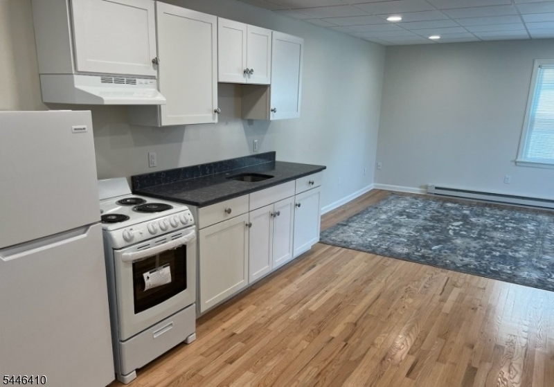 Spacious and bright 1 bedroom with views of Lake Mohawk. One-bedroom apartment completely renovated. New kitchen with quartz countertop, hardwood floors in kitchen and living room. New carpet in bedroom. Second story walk up above dental office . Just unpack and enjoy the lake life