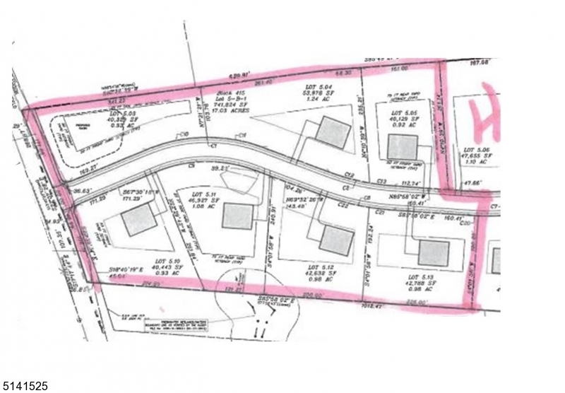 What an Opportunity ! Calling all Builders! 8+ acres for 6 home subdivision located in the most desirable location in North Edison - JP Stevens school district!  This property  allows for a 6 home subdivision which will not require any variances. By Right subdivision (all conforming) of 6 lots with minimum size 0.92 acre, plus one lot for required retention basin. Each buildable lot is at least 40000 square feet (builders acre) without deed restrictions - Utilities in the street - Please see attached specification sheet and site plan -  Owners residence remains at the end of the proposed cul de sac and is not part of the offering