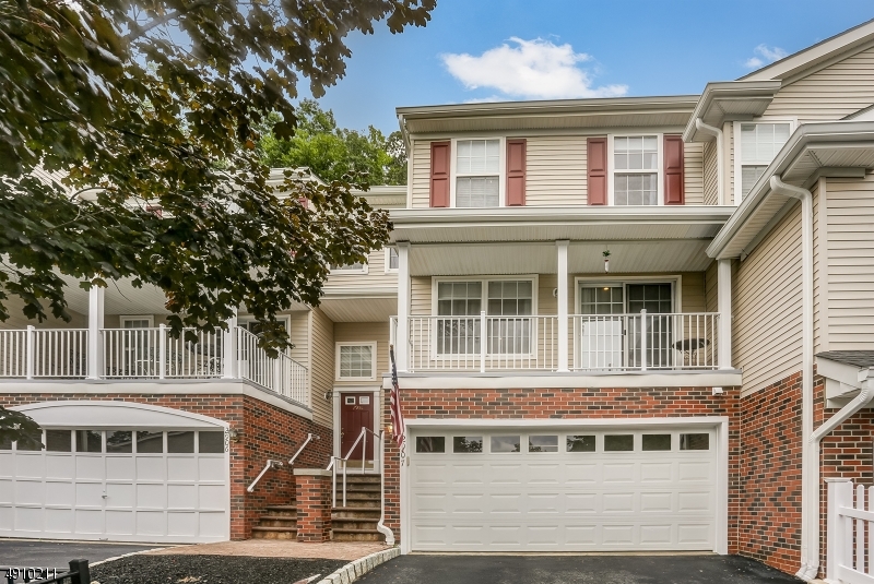 Welcome home! Located in desirable Berkshire Hills, this beautifully maintained townhome features an open floor plan. Entertaining will be a breeze w/ the kitchen open to the LR/DR area. Charming Eat-In Kitchen with Cherry Cabinets, breakfast bar and views of the backyard. Stainless steel  appliances and granite counter tops. Spacious Living room. The 2nd level is home to 3 bedrooms including a fabulous master suite w/vaulted ceiling, WIC and master bath w/soaking tub & stall shower. A hall bath for the  2 bedrooms. Great location, backs to the Woods & very private. With a 2 car garage, you can have it all here! Enjoy the complex amenities including pool and playground as well as an ideal location!