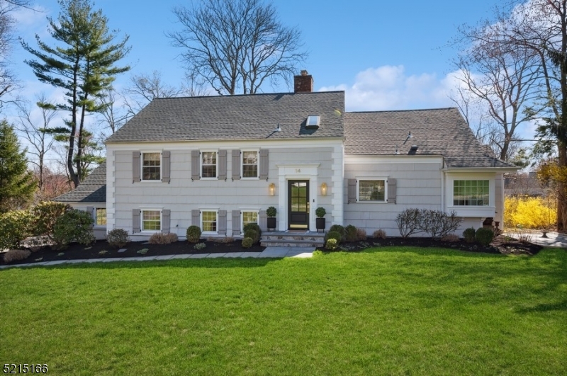 Serenity, sophisticated style & plenty of space! Stunning turnkey Split-Level on nearly 1/2 acre features picturesque curb appeal, oak floors throughout, new kitchen & baths, modern luxury finishes, & recessed lighting. Entire interior & exterior have been renewed or updated w/the highest quality materials & craftsmanship. The main level has an open layout, w/an airy living room, dining area & kitchen all fully renovated in 2020. Preparing meals is a delight w/custom cabinetry, quartz counters, new appliances, an oversized island, gorgeous wrap-around window views bringing in tons of natural light. The living room features a fireplace w/custom mantel & marble surround w/a concealed bar. French doors in the dining area open to a large, updated sunroom & the patio is perfect for outdoor entertaining in the expansive & private backyard. On the ground level is the family room, a mudroom/laundry room, powder room & garage access. Upstairs are 3 generous bedrooms, one w/full updated en-suite bath, & a full updated bath in the hall. The upper level offers a fully renovated luxurious private retreat in the primary bedroom w/vaulted & beamed ceiling, skylights, & en-suite bath. The finished top level is a 5th bedroom. Set just off Rt 24 in the highly desirable Cromwell Hills neighborhood w/a private pool community & no through traffic, this home is near downtown shopping & dining, the golf club, Morristown Medical Center & Newark Airport. NJ Transit is minutes away for easy commute.