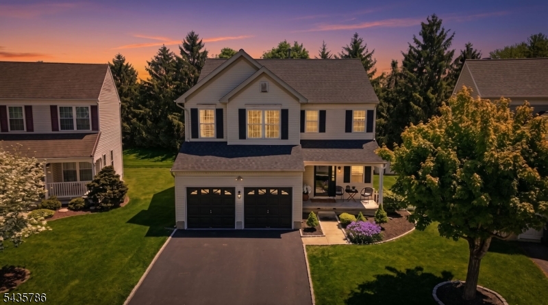 Beautiful 4-bedroom, 2.5-bath Colonial offering a functional floor plan and numerous updates throughout. Hardwood flooring extends across both the main and second levels, creating a seamless flow between living spaces. The spacious primary suite features two walk-in closets and an en-suite bath with a double vanity, jetted soaking tub, and separate shower.The eat-in kitchen is equipped with granite countertops and opens to comfortable living areas, including a family room with a gas fireplace. A separate dining room provides additional space for entertaining and gatherings.The finished basement offers valuable additional living space with luxury vinyl flooring, ideal for a recreation room, home office, fitness area, or flexible use space.Outdoor features include a fenced backyard and patio, providing space for relaxation, outdoor dining, and entertaining. Additional highlights include a newer roof installed in 2023 and a well-maintained interior and exterior.Located within a community offering walking trails and playgrounds, this home provides convenient access to outdoor recreation, as well as nearby shopping, dining, parks, transportation, and major commuter routes.