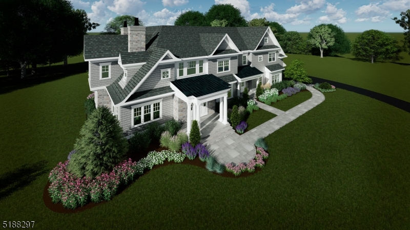 LAST ONE LEFT NEW CONSTRUCTION on almost 3 acres in one of Montville's most desirable communities Bear Rock Estates. Building starting May 2023 there is still time to customize, pick out finishes, add a pool and more. This Hamptons style estate sits on a wooded lot in a private cul de sac street, plans have been made for 5600 sq ft home. Everything is grand starting with dramatic double story foyer, great room and gallery, 10 ft ceilings, 2 fireplaces, 3 car garage, covered patio overlooking private property and more. Gourmet chef's kitchen with walk in pantry, large island, breakfast room and wet bar. This home is an entertainer's dream. First floor bedroom with full bath plus 5 additional bedrooms on second floor. Luxurious primary suite with sitting area, WIC, full bath with stall shower and soaking tub. All bedrooms have walk in closets and en suites. Convenient location, short walk to Pyramid Mountain, Masar Park and easy access to highways, shopping and more. Come see all that Montville Twp has to offer, from top rated schools to 5 star restaurants and easy access to buses/trains to NYC, you will not be disappointed.