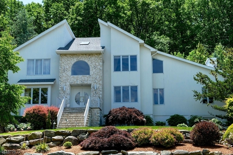 Spectacular Custom Hi-End colonial situated on beautifully landscaped property in a desirable location of Rockaway Twp for rent. This home has so much to offer. Amazing Mountain view from this house. Main level has an open floor plan with big size Living, Dining, Big size Kitchen, Huge Family room, Office room and Powder room. Magnificent and super expensive kitchen offers abundant high end cabinets and counter spaces with huge Island and additional seating plus stainless steel appliances. Upstairs 4 bedrooms, 2 full baths. Big Finished basement with full bath. Relax outside in Patio in front of the custom gas Fireplace and heated Swimming Pool. Tenant is responsible for pool, landscape maintenance, Garbage collection, Snow cleaning and responsible for first $150 for each repairs. New carpets were installed recently. Basement range oven is disconnected and not for use.
