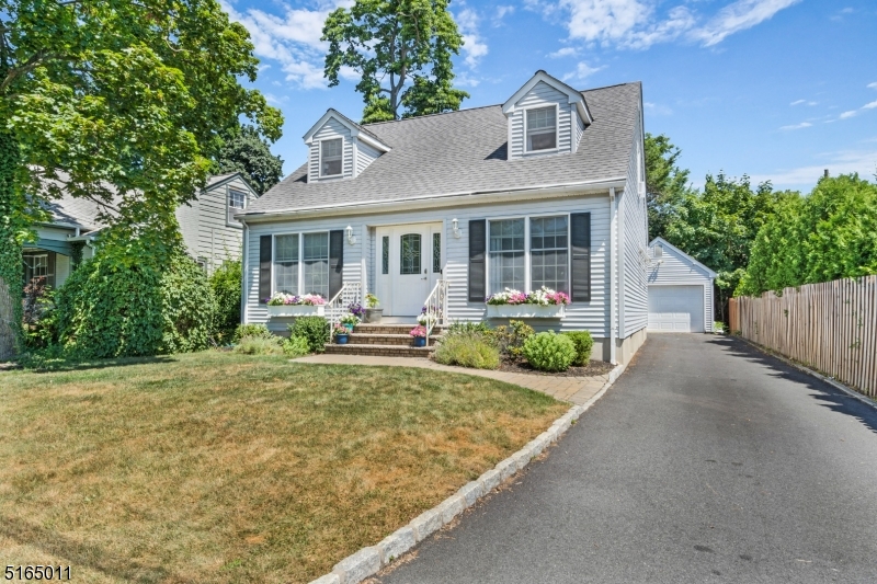 A spacious 4 bedroom 2 bath Center Hall Cape Cod in the heart of Morris Twp. 5 minutes to the Morristown Green & close proximity to Morris Plains & Morristown Train stations. Walk up the newly paved driveway & paver walkway to new front door. Once inside, hardwood floors (first floor to be refinished by landlord) greet you throughout the entire home. First floor features foyer, dining room, living room with gas fireplace & built in bookshelves for storage, and eat in kitchen with large pantry, granite countertops, stainless steel appliances, and subway tile backsplash. Finishing out the first floor is a bedroom with access to the full bathroom with shower stall. Second floor features master bedroom with walk-in closet and access to the second full bathroom. Another 2 bedrooms finishes out second floor. Unfinished basement is great for storage & laundry area with 2 year old machines. The best space of all is the screened in deck with skylights which is great for entertaining yet protected from the sun or rain and bugs. Home is on all public utilities. One car garage as well. Minutes to shopping, public transportation, restaurants, and major highways. Landscaping is paid by landlord. Snow removal is covered by tenant. tenant responsible for gas, electric, cable / internet (fios/optimum). Landlord pays water & sewer. No pets. No smokers.
