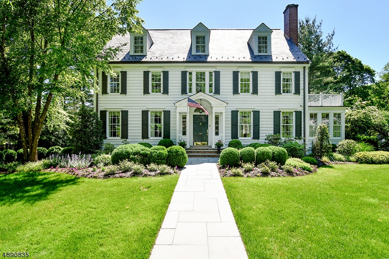 Prime Location, Understated Elegance Fully Renovated Colonial.  David Rosen custom design. Impeccable details & architectural integrity; Perfect Floor Plan; High Ceilings, Custom Kitchen, EnSuite Bths Elegant Master Suite with Newly Created marble Master Bath, Custom Closets; Two Additional EnSuite Bdrs, Home Office, Laundry Room; Third Floor has 3 Additional Bdrs, New Bath.  Fabulous Lower Level with floors lowered for greater ceiling height includes Rec Room, Gym, Wine Cellar, Second Laundry; Mud Room & Extensive Storage.  New Bluestone Terrace, Large, Level, Private .518 Acre Meticulously Manicured Property; New Heated 3 Car Garage with Spacious Mud Room;  Entertaining Showplace blends perfectly with everyday lifestyle & amenities.  New Systems, Slate Roof, Windows & Landscaping.  Close to town and train.