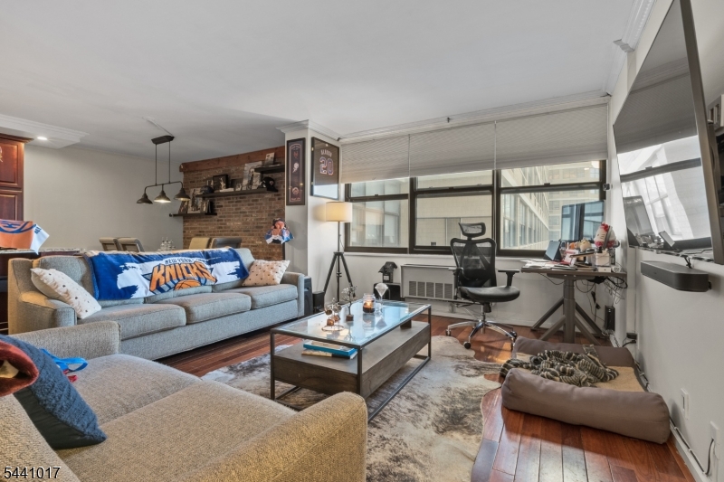 WITH AN ESTIMATED 1,097 SQFT,THIS 1 BEDROOM CONDO IN TOWER 2 OFFERS LUXURIOUS NEW YORK VIEWS AS THE SUN RISES AND SETS. IT OFFERS AN OPEN CONCEPT LIVING ROOM, DINING ROOM,, KITCHEN, AMPLE STORAGE SPACE, PRIMARY AND HALF BATHROOM AT YOUR ENTRANCE ALONG WITH NOT JUST AN ASSIGNED PARKING SPOT OPPORTUNITY, BUT AMMENITIES THAT INCLUDE A POOL, GYM, GAMING ROOM, DOOR MAN, CONFERENCE ROOM, ELEVATOR USE, BBQ AREA, YARD AREA TO JUST RELAX OUTSIDE AND CLOSE PROXIMITY TO ALL TRANSPORTATION , PARKS, AND RESTAURANTS. WHAT IS NOT TO LIKE, ALL YOU HAVE TO DO IS SCHEDULE AN APPOINTMENT NOW.