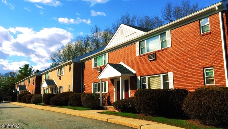 Desirable, renovated first floor, ONE BEDROOM apartment for rent in an ultra-private building in The Mountain Club. Spacious living room with large picture window. kitchen with large walk-in pantry, granite countertops, tiled backsplash and some stainless steel appliances. Bedroom has 2 large closets. Two wall A/C units included. Gas & heat are included in your rent along with water, sewer, trash & more! Secured storage unit is located in the back of the building, along with coin/card operated laundry facilities. Garage is $40 month extra when available in alternate buildings. Amenities include pool, sauna, gym, tennis courts and club house. Unit will be freshly painted prior to move-in. A commuters dream--super close to Morris Plains Train Station, major highways and shopping! PARKING SPACE FOR UNIT IS #  or only park in Visitor spots. Photos taken prior to current tenant.