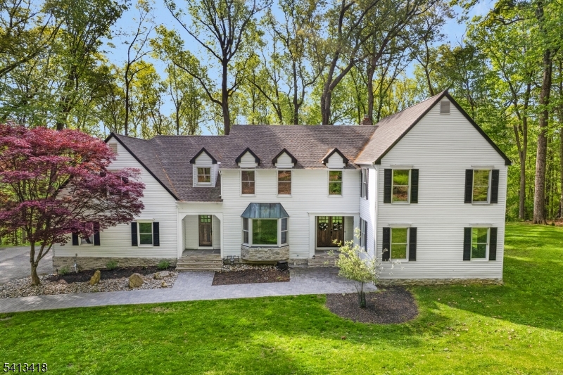 Tucked at the end of a quiet cul-de-sac on 4.73 private acres, this 4,437 sq ft colonial offers what almost never comes together in Chester Township: land, privacy, and a home that?s completely done. Fully renovated within the last two years, no projects, no waiting on contractors, just move in. The reimagined chef?s kitchen anchors the main level with quartz counters, Café appliances, and an open flow built for entertaining. First floor flex room and full bath, ideal for guests, in-laws, or work-from-home flexibility. Renovated primary and guest baths, custom millwork and shadow-box paneling, recessed lighting, newer interior doors, and fresh paint inside and out complete the turnkey package. Outside, mature trees frame nearly five acres of picturesque land. Award-winning Chester schools, minutes to downtown shops and dining, easy access to Rts 206/24/287 for commuters. Relocation forces the sale, a rare chance at a turnkey home on one of Chester?s most private setting. Come see it before someone else does the math.