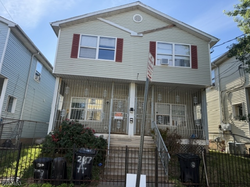 Welcome home to this spacious and sun-filled duplex side by side apartment in a charming two-family home, an exceptional design. Located on Hunterdon Street in Newark, this apartment offers both convenience and comfort. Inside you will find ample sized rooms with an abundance of natural light, featuring: three bedrooms, living room,kitchen and dish washer. Enjoy the peace and tranquility of a residential street while being just minutes from public transportation, the Garden State Parkway, shopping, restaurants, and local hospitals. Off Street parking in the rear of the building