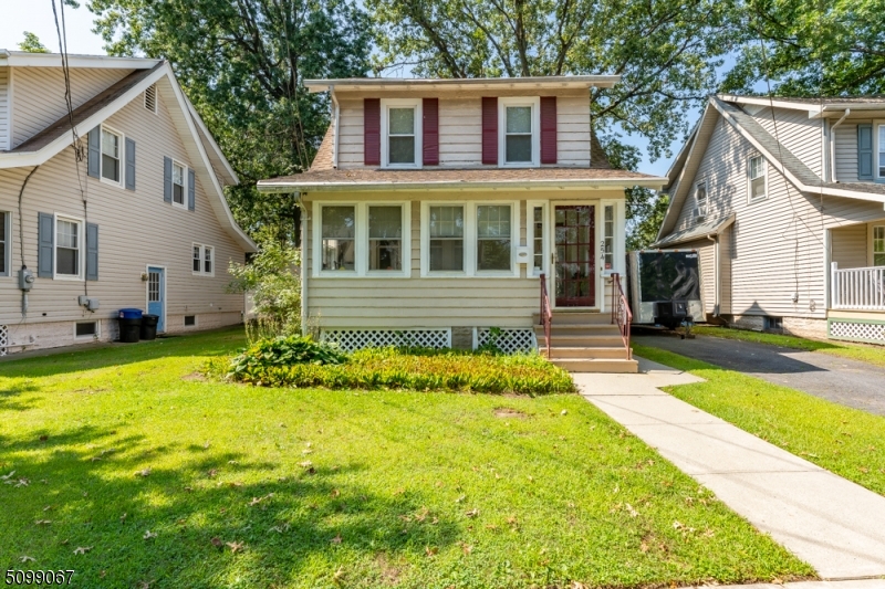 Spacious colonial in prime location in Rahway! First floor with enclosed porch, living room, dining room, updated  kitchen and full bath. Second floor with three good size bedrooms and a spacious full bath. Unfinished basement with laundry room and plenty of storage. One detached garage and great size backyard. Many upgrades include kitchen (2008), newer fence, garage door, bathroom upstairs (2011) , windows (2014) and many more. Close proximity to train, buses, and downtown Rahway. Home is selling-as. Schedule your showing before its gone!