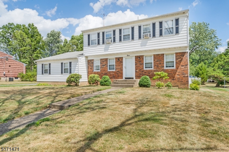 Welcome to this 4 Bedroom 2.5 Bathroom Colonial in the sought after Normandy Village, Parsippany NJ. Enter through the front door into the foyer. To the left is the dining room leading into the inviting kitchen. Open concept to large family room. 1st floor laundry, a half bath, extra large living room will finish off the 1st floor. Upstairs you will find 4 large bedrooms, a renovated main bath with tub, and a charming master suite with bathroom & two closets. Basement is unfinished with ample possibilities such as a home office, game room, gym or additional living room. Outside you will find the spacious level yard perfect to relax and enjoy. Close proximity to park & full tennis courts, NYC, all major highways, shopping, & schools. Truly an opportunity to make this home your own!