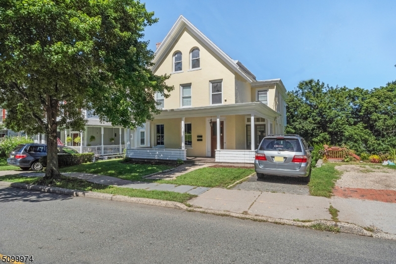 Do not miss the opportunity to invest in this great multi-family home located near the center of Morristown! Two units with two floors each. First unit located on first floor with finished walk out basement totaling 3 bedrooms and 2 full baths. Second unit located on second and third floor; currently rented as a 3 bedroom, 1 bath with 3 additional rooms one of which if fire escape was extended could allow for 4 beds. Space on 3rd floor for an additional bathroom as well. Both units have private entrance and hardwood floors. Commuter friendly area with Morristown train station just blocks away and nearby Routes 287, 24, & 202.