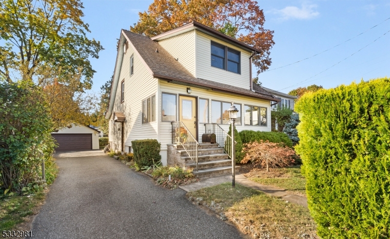 Location, location, location!! Discover the charm of this 3-bedroom, 2-bathroom Colonial nestled in the sought-after Fairchild section of Morris Township. Step inside through the welcoming sunroom and into a home full of potential. The spacious eat-in kitchen, equipped with a gas range and dishwasher, opens to an inviting dining area. The living and dining rooms feature wood flooring beneath the carpet and boast high ceilings, offering an open and airy feel.With a full bath on each level, this home is as functional as it is charming. The unfinished basement presents endless opportunities for customization, while the walk-up attic provides excellent storage or expansion potential. Home has transfer switch for ease of running a generator if necessary. Outside, enjoy the level lot with a patio, a detached 2-car garage, and ample driveway parking all on a peaceful street just moments from Morristown and Morris Plains downtowns, NYC train access, top schools, and local amenities. Plus, you're less than 5 minutes from Central Park of Morris County, featuring a 420-acre sports complex, playgrounds, and a dog park. This home is your chance to create the lifestyle you've been dreaming of. LOW Taxes! Don't miss it!