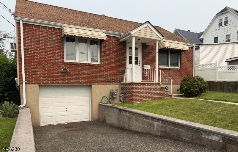 Charming 2-bedroom ranch on a wonderful level lot in Garfield. Sold strictly as-is. Some privacy fencing, easy access to major highways, and close to shopping and NYC transportation. A true diamond in the rough with endless opportunities   bring your vision. Buyer responsible for all inspections, certificates, and municipal requirements. Principals only - note showing instructions.