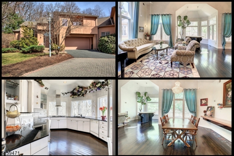 DREAMS DO COME TRUE!  This Magnificent Home is located on a Cul-De-Sac in the Desirable Community of Spruce Edge & backs up to nearly 50 acres of Park land with walking trails amid Beautiful Wooded Surroundings.  Enjoy the Panoramic View of Changing Seasons from your Kitchen Windows. The Incredible Custom Built-ins, Closets, & Storage Rooms throughout the house will Satisfy your Every Need. You will Appreciate the Open Floor Plan, Vaulted & Cathedral Ceilings, Skylights, + Hardwood Flrs.  Other Features & Benefits include GAS Heat, Central Air, Gas Fireplace, Central Vac., Recessed Lights, 1st Flr Laundry Rm, plus Full Finished Walk-out Lower Level w/a Bedrm + Full Bth. Fall in Love with the Awesome Primary Bedrm that has 3 Walls of Custom Built-in Closets, Shelves, Drawers, Desk Area, + Sliders to your own Balcony. But the Highlight of this home is the LUXURIOUS SPA BATH off the Primary BR. This 21 ft space has Marble Floors, 2 Huge Vanities, separate Toilet Rm, + a 10 ft Shower Stall w/2 sets of Shower Fixtures + Wall Jets, & a bench seat. Your Eyes will Pop when you see the 3 Walls of Built-in Shoe Closets, Hanging Closets, & Numerous Drawers & Shelves! You Must See to Believe! This Home is Truly Unique & Special!  Ideal Location is close to Shopping, Restaurants, the YMCA, Recreation, Medical Facilities, & Commuting Routes!  Take Advantage of All that Mountain Lakes has to offer- including Lakes, Beaches, Boating, Year-Round Activities, Top-Rated Schools, & So Much More!