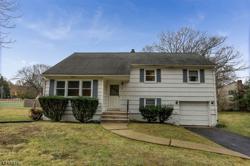 Expanded split level home features four bedrooms and 2 1/2 Baths on an oversized corner piece of property in Whippany. Hanover Township is known for its low taxes & excellent schools. Offering a master bedroom & full bath on the 3rd level. Spacious dining room & formal living room with eat-in kitchen.The lower level provides additional living space with a family room, 1/2 bath as well as a laundry room. 3 Bedrooms with full bath on second floor.  Finished basement. HW under all carpet except family room.  Township has a beautiful town pool (additional fee) , community center, before/after school programs and much more. Low property taxes & excellent schools. Convenient location with easy access to major highways. Easy access into downtown Morristown and Convent train station. House needs TLC.