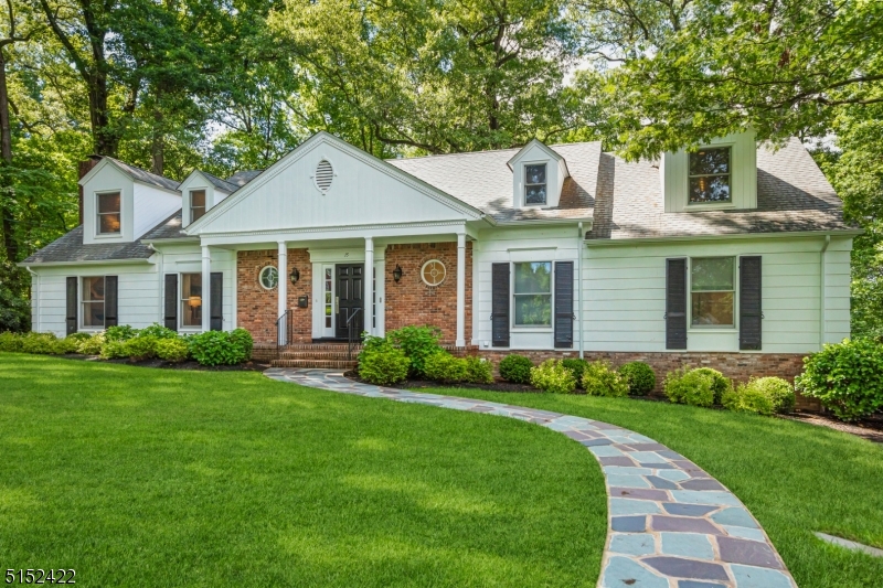 Sophisticated, move-in ready home with perfect Southern exposure & incredible sunsets! 6 BR, 5 full & 1 half bath residence in a premier location in sought after Franklin School district. Park-like, lush property, which fans out to provide a large expansive yard! Elegant home offers finest amenities for utmost comfort, luxury & resort-style living. Open concept gourmet kitchen & oversized family room with a beautiful fireplace overlook serene property. This sun-drenched residence has been tastefully renovated with attention to quality & detail. Tremendous curb appeal, versatile open floor plan, stunning newer baths & spacious sunny rooms will delight the most discerning buyer. A home for all seasons & perfect for entertaining, with a stately living room, wood burning fireplace & an elegant dining room. Oversized gourmet kitchen has a large breakfast area & opens into the sun filled family room with a fireplace. Enjoy wonderful vistas of the mature landscape & specimen plants. A luxurious master suite & an office are located on the 1st level. The 2nd level has 4 additional bedrooms & 3 full baths (2 suites + 2 BRs share a bath). The finished walk-out lower level has a recreation room with a home theater, wet bar, bedroom & bath. A new expansive deck is ideal for enjoying breathtaking sun-set views & amazing entertaining spaces. Minutes to Summit train station & down-town, 20 minutes to Newark Liberty International Airport. Only 25 miles/short 38-minute train ride to NYC.
