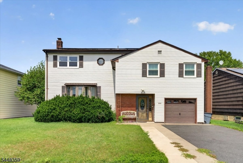 Welcome to 2481 Woodside Dr in Union, NJ! Rare opportunities like this don't come around often. Situated in the desirable Battle Hill neighborhood, this expansive 6 bedroom, 3 full bathroom split-level home offers the kind of square footage that's nearly impossible to find at this price point. One of the largest homes in the surrounding neighborhood, making it an exceptional opportunity for buyers looking for space and long-term value. The home is ready for its next chapter. While it does require updating and renovation, the layout, generous room sizes, and overall footprint provide an incredible canvas for its next Owner. Whether you're looking to create your forever home or invest in a property with significant upside, the possibilities here are endless. The location is impressive. Near Battle Hill Elementary School and conveniently located near shopping, restaurants, parks, major highways, and public transportation, Enjoy the convenience of Union while nestled in a well-established neighborhood. This property is being sold strictly as-is, presenting a tremendous opportunity for buyers with vision. If you've been searching for a home where size, location, and potential matter more than cosmetic finishes, this is the one you won't want to miss.