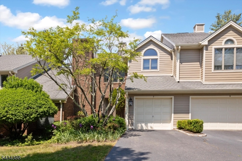 Welcome to Longview's highly sought-after Christie Model, ideally situated on a quiet cul-de-sac in one of Montville's premier townhome communities. Beautifully updated and meticulously maintained, this home offers the perfect blend of comfort, style, and convenience.The first floor features hardwood flooring throughout and an inviting living room with soaring cathedral ceilings, skylights, and a cozy wood-burning fireplace that creates the perfect gathering space while filling the home with abundant natural light. The updated kitchen is equipped with newer stainless steel appliances and flows seamlessly into the dining room, where sliding doors lead to a private deck ideal for grilling, entertaining, or simply relaxing outdoors.Upstairs, you'll find two spacious bedrooms and two beautifully updated bathrooms, along with the convenience of a laundry room located in the loft area.The finished lower level adds exceptional versatility with a recreation room, private office, and additional half bath perfect for working from home, guests, or extra living space.Enjoy all that Longview has to offer, including easy access to the clubhouse, pool, and fitness center. Conveniently located near major highways, shopping, and public transportation, this home combines low-maintenance living with an unbeatable location.