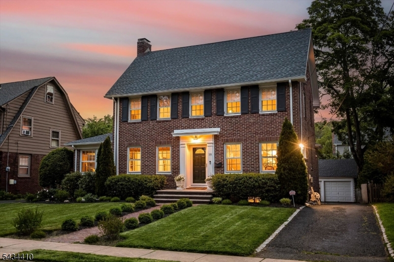 For the design-forward buyer craving soul, substance & story. Thoughtfully reimagined w/ a refined editorial eye, this 4-bedroom, 2.1-bath Colonial balances timeless architecture w/ deeply intentional, bespoke interiors that feel both elevated & entirely livable. Set on one of Maplewood's most admired streets, this home unfolds in layers of warmth, texture & light. Original character remains beautifully intact, while curated wall coverings, custom window treatments, sculptural lighting, and rich tonal palettes create spaces that feel quietly luxurious and emotionally resonant. The living room invites slow mornings & candlelit evenings alike, anchored by a newly converted gas FP & French doors opening to lush outdoor spaces. A sun-drenched Maplewood room becomes the perfect creative studio, reading retreat, or sophisticated WFH sanctuary. Upstairs, serene bedrooms feel pulled from the pages of a design magazine, while the finished third floor offers a private escape equally suited for guests, office, or primary suite. Outside, professionally redesigned fully fenced grounds feature decking, bluestone patio, layered landscaping, custom firepit seating & the kind of atmosphere that makes dinner parties linger long after sunset. Behind the beauty is substance: central air & Mitsubishi systems, new boiler, upgraded electrical, integrated security, refinished flooring, custom millwork details & extensive system improvements throughout. Intimate, refined and impossible to replicate.