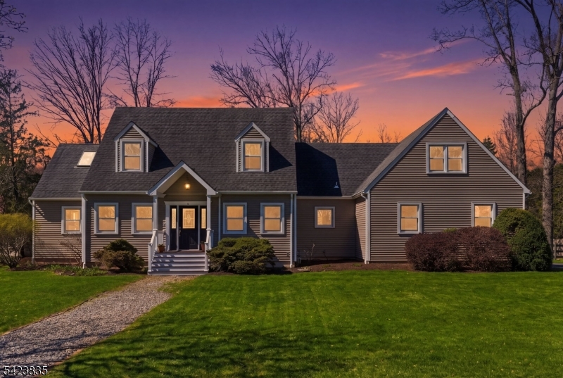Discover your dream home in the heart of Clinton Township, where expansive yet comfortable living meets a quiet, established neighborhood with a timeless sense of community. Set on over half an acre at the end of a cul de sac, 3 Brown Ct offers peaceful surroundings, generous space, and access to a PRIVATE NEIGHBORHOOD PARK. This home is also one of the rare homes in CTWP with PUBLIC SEWER & natural gas. While classic in style, this beautifully maintained Colonial features a unique and inviting layout. The main level features beautiful HW flooring and includes a spacious Family Room with wood-burning fireplace, formal Living and Dining Rooms, and an eat-in Kitchen with a bright breakfast area overlooking the backyard. A first floor primary suite provides ease and privacy with a full bath and WIC. Upstairs offers four additional bedrooms along with flexible bonus spaces, including a dedicated workshop (currently an art studio), ideal for creative or play areas. There is also a dedicated office space to satisfy work from home needs. Enjoy outdoor living on the expansive deck and large private, partially fenced, yard, perfect for relaxing or entertaining. Rest easy knowing major items like siding, roof, windows, garage doors, water heater and furnace have all been replaced. A stone's throw to commuting routes, top rated schools, #1 rated bakery in NJ, recreation areas and the charm of downtown Clinton - this one is not to be missed!