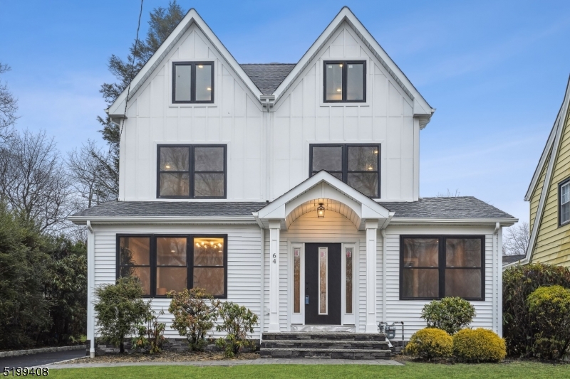Stunning custom-built 5 bedrooms, 4 full bathrooms and 2 half bathrooms colonial with approx 3600 sqft of living space in the best location of the best town! The first floor of this home boasts a spacious open floor plan, a 1st-floor bedroom with an en-suite bath, one half bath, Livingroom, a family room, and a formal dining room, The kitchen is complete with high-end Jennair appliances, a center island, quartz counters, and custom cabinets. The 2nd floor is home to two bedrooms, a laundry room, and a luxurious master suite with his and hers walk-in closets. The 3rd floor has one bedroom, one full bath, and a recreation area. The basement is fully finished with a rec room and a half bath. All built-in closets throughout the house. EV connection is ready in the garage. Walking distance to schools and train station to NY CITY! Must see!!!