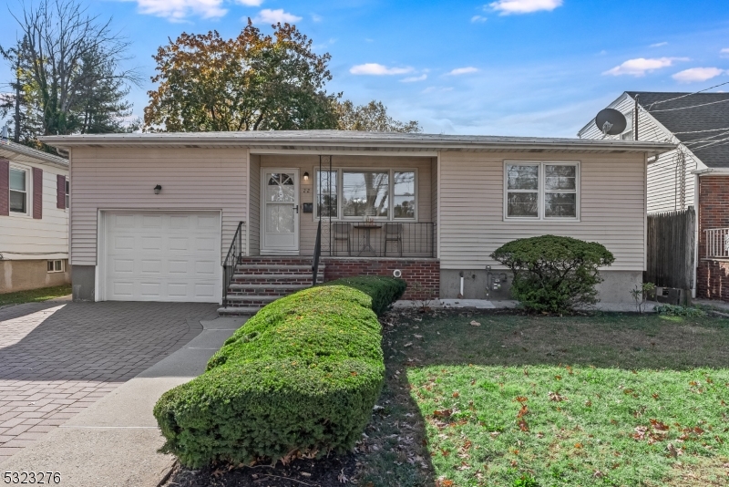 With a picturesque view of Ursino Park from the cozy front porch, this inviting 4-bedroom, 2-bathroom ranch-style home in the sought-after Westminster section offers the perfect setting for cherished memories. Step inside to find a bright, open-concept living and dining area with natural wood floors, freshly painted walls, and new window treatments, creating a welcoming, sunlit ambiance.  The updated eat-in kitchen boasts new countertops, backsplash, flooring, and sleek stainless steel appliances, ready for every culinary adventure. The primary bedroom features a private ensuite bathroom, while a fourth bedroom/flex space offers versatility, complete with a stackable washer and dryer tucked conveniently in the closet. An additional main bathroom serves the home's layout.  Downstairs, the spacious unfinished basement presents a blank canvas for future expansion, equipped with plumbing for an extra bathroom, a washer and dryer hookup, new windows, and updated systems, including the boiler, electrical, and plumbing.  Outside, the backyard delights with apricot and peach trees that bloom in the spring, a patio for relaxing or entertaining, and plenty of space to design your own private oasis. Located just minutes from The Shoppes at Vermella Union, the NJ Transit Union Rail Station, major highways, dining, and shopping, this home is a commuter's dream. Move right in and start enjoying it! A home warranty is included  for added peace of mind.