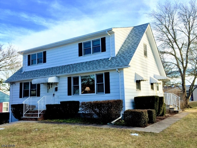 Charming cape with BRAND NEW ROOF WITH WARRANTY located on nearly  ¼ ac on low-traveled dead end st. on north side of Rte 202 in a quiet, residential neighborhood. Wood floors thruout 1st & 2nd flrs; lots of potential in the large eat-in kit w door to access yard; 2BRs on 1st; 2 generously-sized BRs on 2nd; one full BA on each floor both with tub/shower; full unfinished walk-out basement with laundry area; LR features a picture window. Great curb appeal and nice open yard with shade tree. You can't change location and this home has it being just minutes from Routes 202/206/22/287, Bridgewater Commons Mall and less than 1 mile from the Raritan Train Station. Only 3 blocks from  Elizabeth Ave Park. Opportunity knocks and is waiting for you to add your finishing touches to make this home sparkle and shine!