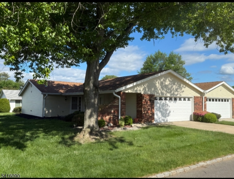Beautifully Renovated Ranch in the Desirable Clearbrook Community. Move right in and start enjoying this elegantly renovated Ranch-style home. There's nothing to do but unpack, add your personal touches, and begin living the lifestyle you deserve. Brand new siding installed 2026, fresh landscaping and inviting curb appeal. Step inside to a bright, open living area that exudes modern comfort and style. The brand-new kitchen is a true showstopper, featuring SS appliances, Quartz countertops, and subway tile backsplash, perfect for both everyday living and entertaining. The adjoining dining area makes hosting effortless. This home offers two primary suites, each with renov. baths,providing comfort and privacy for you and guests alike.Throughout the home, you'll find wide plank waterproof vinyl flooring, recessed lighting, and neutral tones that create a fresh, modern aesthetic. The two-car garage has been freshly painted, including flooring, and offers ample storage space. Enjoy the warmer months dining al fresco or savoring your morning coffee on the paved patio just outside the living room. Clearbrook offers a vibrant 55+ lifestyle with amenities including tennis and pickleball courts, a fitness center, clubhouse, golf course, two outdoor pools, game and billiard rooms, and much more. Whether you prefer a relaxed pace or not, you'll find it here a true lifestyle community where you can do as much or as little as you wish. Welcome home to your next chapter at Clearbrook!
