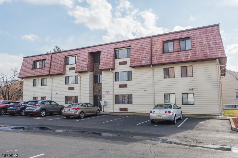 Super Opportunity to Invest or Purchase (vs. Rent) in Belleville. This 2nd floor unit provides a ton of living space. Come take a look for yourself. Fresh paint & fixtures! Practical layout with hard wood floors & carpet. Galley kitchen offers NEW D/W & Oven. Open living and dining area. Large 2 bedrooms & HUGE walk in closet. The building and grounds are well maintained. Two reserved parking spots & ton of visitor parking! Heat, water and sewage are included in the association fees along with maintenance & snow removal. Fountain Condominiums is ideally located, walking distance to town, minutes from NYC Direct train, bus & highways. Low Turnover-  Residents dont want to leave! This unit will not last! Located in quiet neighborhood on one-way street! Newer water heater, heat pumps & bathroom plumbing.