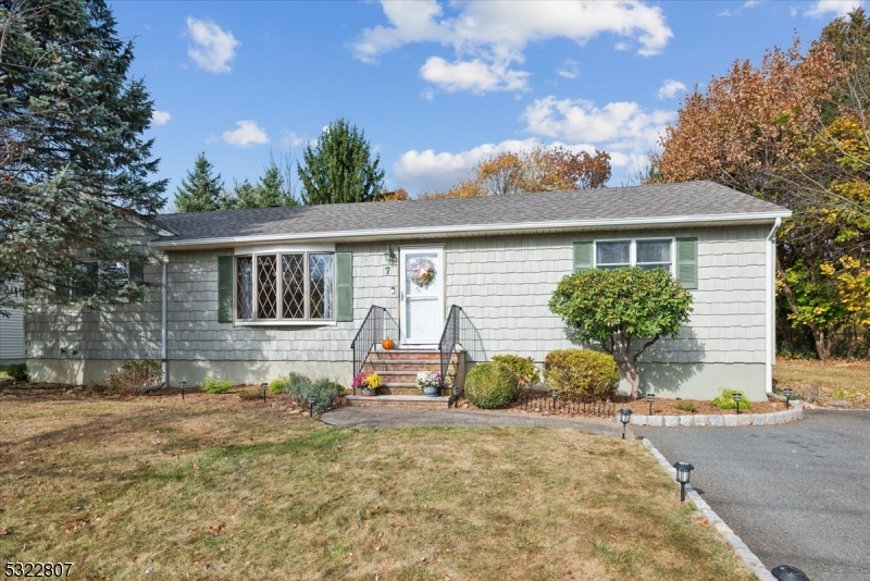 Great opportunity to own this one-floor living home with 3-bedroom, 2-bathrooms, located in a quiet neighborhood on the convenient east end of town. This Ranch style home offers a spacious layout with wood floors, living and dining rooms, and an inviting primary bedroom complete with an ensuite bathroom for added privacy and convenience. Good size bedrooms, and an eat-in kitchen that opens to an enclosed porch.  The large, level yard, offers a great outside space for entertaining includes an in-ground pool fully fenced. The partially finished basement provides additional space with a laundry area, workshop, and ample storage. Located close to Morristown and NJ Transit's direct line to NYC, this home is ideal for commuters seeking a tranquil retreat with city access. Public water, public sewer, and natural gas services add further convenience, and the home is within an excellent school district. This is a great opportunity to add your personal touches and transform this charming property into your dream home.