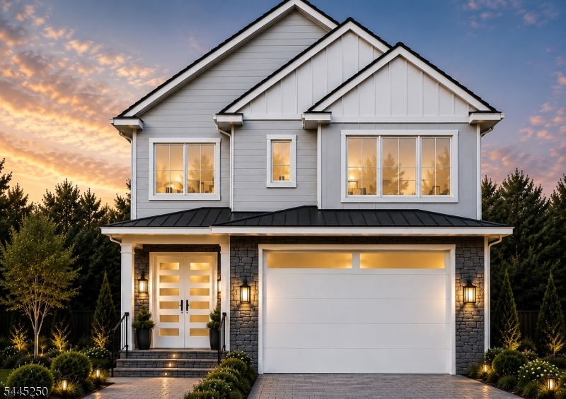 A rare opportunity to own a beautifully crafted NEW CONSTRUCTION home in Livingston's highly desirable Riker Hill Elementary School district. Offering three finished levels of thoughtfully designed living space, this exceptional residence features 6 bedrooms, 5 full baths, and a floor plan designed for today's lifestyle. A charming covered front porch opens to a dramatic two-story foyer, leading to a spacious family room with a striking fireplace and built-in speakers. The first-floor en suite provides ideal flexibility for guests or a private home office. The designer kitchen is appointed with Thermador appliances, custom cabinetry, and an oversized center island with seating, creating the perfect setting for everyday living and entertaining. The home is enhanced by 10-foot ceilings on the first floor, 9-foot ceilings in the finished lower level, detailed millwork, and quality craftsmanship throughout. Upstairs, the luxurious primary suite offers a private balcony, dual his-and-her WIC's, and a spa-inspired bath designed for everyday relaxation. The finished lower level features a spacious recreation room with a wet bar and built-in speakers, providing the perfect space for entertaining. Complete with a two-car garage equipped with an EV charger and backed by a 10-year builder's warranty, this exceptional home is ideally located near top-rated Livingston schools, parks, houses of worship, shopping, dining, and NYC transportation.