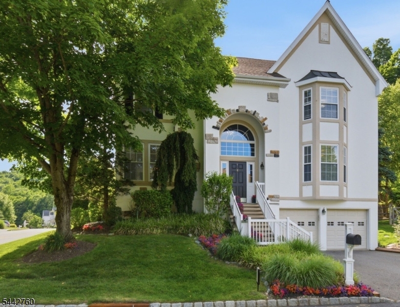 Made for family, designed for living, and built for memories, this beautifully maintained and updated five-bedroom, three-and-a-half-bath home is ideally situated on a corner lot at the entrance to a quiet cul-de-sac in the sought-after Ramapo River Reserve community. Offering over 3,000 square feet of thoughtfully designed living space, the home features a dramatic two-story foyer, spacious living areas, a finished lower level, and inviting outdoor spaces for relaxing or entertaining. Community amenities include a clubhouse, pool, playground, scenic walking trails, and a fishing lake, with shopping, dining, parks, top-rated schools, and major commuting routes just minutes away. Recent updates include a new GAF roof with skylight replacement (2024), finished basement with LVP flooring (2023), central air (2020), water heater (2022), updated bathroom granite (2026), and a remodeled kitchen with granite countertops, backsplash, and updated appliances. A wonderful place to call home!