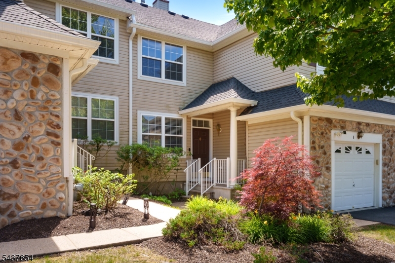 Here is your opportunity to move into a gorgeous town-home in MONTGOMERY WALK. The owner has meticulously maintained this house and has made numerous improvements. A charming covered front porch greets you as you enter the living room with gleaming floors and a 2 sided fireplace. Around the bend is the renovated kitchen with pantry, 2 level granite counter-top, farmhouse sink, subway tile back-splash and new SS stove. The dining room overlooks a lovely patio and rear yard edged with a mature pines. Ascend the stairs to a gracious primary bedroom with large walk-in closet and adjacent bath which features a soaking tub, double vanity, large shower and private water closet. Bedroom #2, another full Bath, linen closet and laundry area complete the 2nd floor. The interior was painted in 2023 in soothing colors throughout. .Additional improvements include newer light fixtures, newer flooring, updated baths, new roof (2024), new water heater (2023), and the list goes on and on.....Located in beautiful Montgomery Township, this lovely home is only 4 miles from Nassau Street and Princeton University and simply minutes from shopping, commuting highways, award winning schools and public transportation. You are sure to be impressed!.....