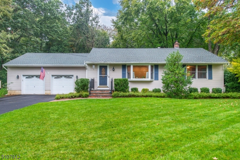 Totally updated ranch. Fantastic floor plan with updated kitchen and high ceilings. Beautiful hardwood floors throughout gas fire place and freshly painted Fantastic over-sized garage for 2 cars and tons of storage Amazing private flat backyard with paver patio and backs up to town owned Park Land Acres which they will not build on. Whole house generator Everything updated roof windows reverse osmosis, water softer, gas generator, and huge walk in cedar closets  Close to town and public transportation