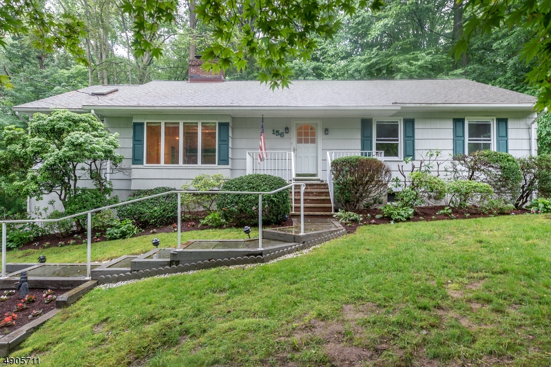 Enjoy living in a beautiful neighborhood at the end of a cul de sac in this great ranch home. It offers a living room, kitchen, dining room, huge sunroom, 3 bedrooms, 2 full baths and full basement. Sellers have carefully maintained this home for 35 years and it is ready for a new owner. The home offers newly refinished hardwood floors throughout. The living room has a wood burning fireplace and bay window. The sun room runs the entire width of the house and offers tons of light streaming through all the windows. The kitchen looks out over the beautiful, wooded and private back yard and adjoins the dining room, which also has a wood burning fireplace. There is a master bedroom with attached bath, 2 other bedrooms and another full bath on the main floor. The basement is ready for finishing as desired.