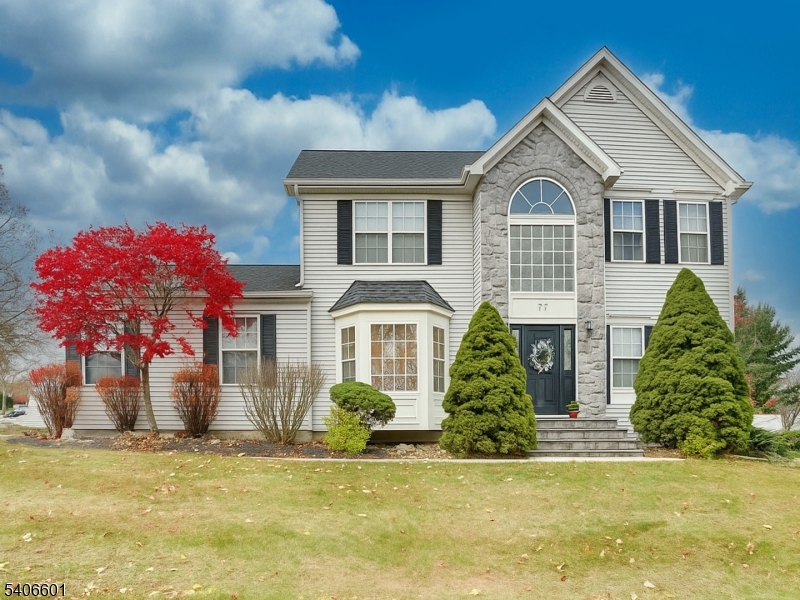 RARE FIND! THIS HOME HAS IT ALL! YOUR DREAM HOME WITH IN GROUND POOL AWAITS! Beautifully updated & impeccably maintained, this 4-bedroom, 3.5-bath colonial offers the perfect blend of style, comfort & functionality.You are welcomed by a dramatic 2-story foyer which sets the upscale tone of the home.To the left is the home office, perfect for remote working & convenience. To the right are the formal living & dining rooms, perfect for entertaining. The renovated kitchen will impress all. It features modern finishes, separate dining area, center island, walk in pantry closet, stainless steel appliances & hood,subway glass tile backsplash, quartz countertops & sliders that open directly to tree-lined backyard. Step outside to your own private oasis, where mature trees provide privacy around the sparkling in-ground pool, perfect for summer fun, relaxing & entertaining.The family room is adjacent to the kitchen & is highlighted by a vaulted ceiling & wood burning fireplace.Upstairs, the primary suite boasts a huge walk-in closet that will WOW you & a luxury renovated bath complete with premium upgrades.The finished basement offers exceptional versatility, featuring a full bath & multiple separate rooms that can be tailored to your needs. Whether you envision a guest suite, home office, gym, playroom, or media space, this level provides endless options for comfortable & functional living.PEACE OF MIND PUBLIC UTILITIES, NEW ROOF & AC, newer furnace & water heater.