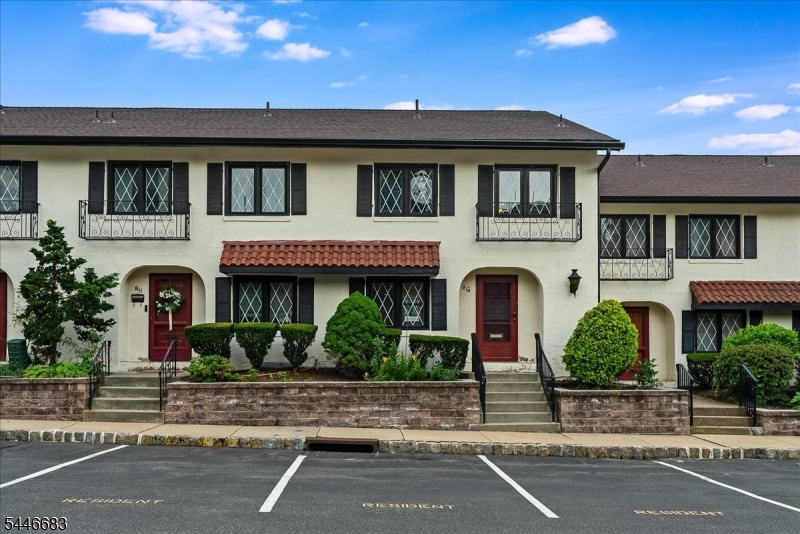 Welcome to this spacious townhome in desirable Convent Mews!  The renovated kitchen (2024) features granite countertops, stainless steel appliances, abundant cabinetry, and a convenient breakfast bar, opening seamlessly to the expansive living and dining areas perfect for everyday living and entertaining.  The living room features a wood burning fireplace for those winter nights, and a large sliding door that opens to a large, private patio, ideal for the warmer weather and entertaining.  The second floor features two very spacious bedrooms with high ceilings, double closets, including a primary suite with a full bath and walk-in closet.  There is also a beautifully updated full bathroom on the second floor with a large walk-in shower.  The full, finished basement is perfect for additional living space, home gym, home office, playroom, etc.  Plenty of storage space as well.  Roof was replaced in 2019.  All public utilities.  Enjoy the convenience of being just minutes from major highways, train to NYC, Morristown Medical Center, parks, recreation, and vibrant downtown Morristown which offers theatres, retail and an abundance of dining options.  Move right in and enjoy everything this townhome and location have to offer!