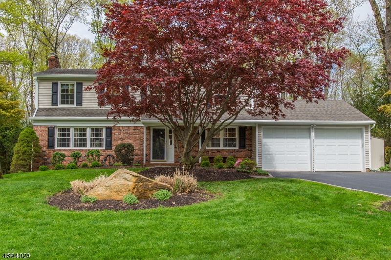 Like stepping into a favorite pair of jeans, this beautiful, well-maintained home screams comfort and warmth! Richly hued laminate wood floor; crown molding; recessed lighting; wood stove; elegant dining room opens to spacious kitchen w/granite counters and breakfast bar for impromptu meals plus casual dining area; Master w/attached full bath, walk in closet w/organizers. Full basement awaits your finishing touches to create dream media room or home gym. Enchanting, tree-lined backyard is a private oasis and backs to open space. Sizable deck accessed via sliders off both family rm & kitchen make entertaining a breeze or move the party to the patio for hot tub fun or chilly nights by the fire-pit. Generator hook-up for peace of mind; attic storage area; Public Utilities. Top-rated LV/West Morris Schools.