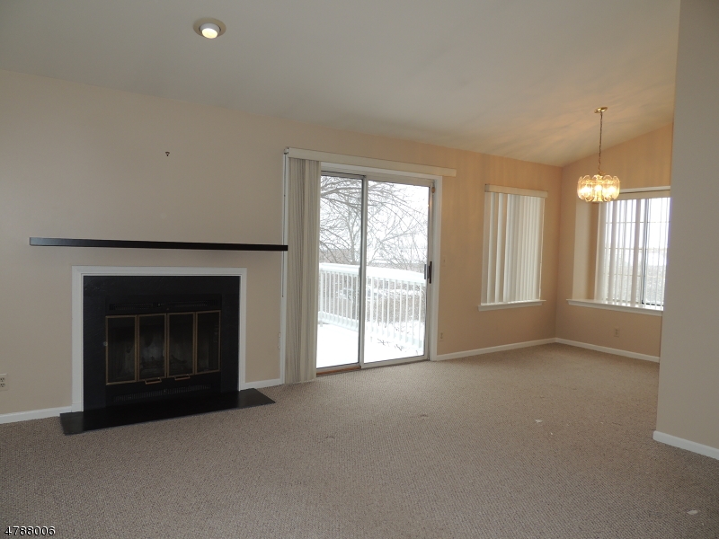 Painted & cleaned & ready for a new tenant!  This 2 bedroom, 1 bath has wonderful natural light, vaulted ceiling in living room with gas fireplace opens to dining room, 1 bath with access from master bedroom with double closets, large deck with storage closet, washer/dryer in unit.  Beautiful Mayfield "c" end unit.  No pets/smokers, renters insurance required. Available May 15th