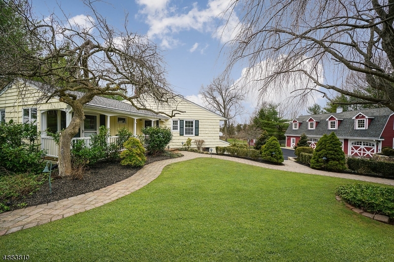 One of a kind opportunity to own this idyllic property for the discerning buyer seeking country living and modern conveniences. Architecturally brilliant two- story Dutch style craftsman barn built for today's car enthusiast.Main residence pristinely maintained by second generation owner offers open concept living, beautiful hardwood floors, and light filled farm style kitchen. Master suite opens to tiered deck overlooking picturesque, serene property. Bonus recreation/game room is perfect for entertaining and presents an abundance of possibilities. Minutes to major highways, corporations and golf clubs
