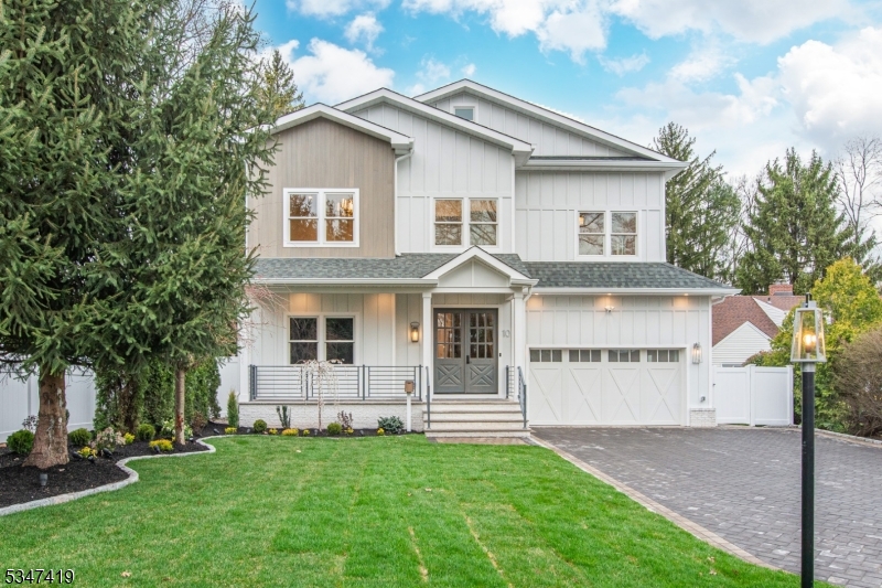 New construction boasts over 4,000+ sq of meticulously designed space with 5BR, 4.5 BA. Inside, you're greeted by tall ceilings, wide-plank hardwood floors, and an abundance of natural light streaming through oversized windows. The open-concept floor plan effortlessly connects the gourmet chef's kitchen, complete with state-of-the-art appliances, 2 massive islands, pantry, and mudroom to the expansive family room with a cozy FP perfect for both intimate gatherings and grand entertaining. The serene owner's suite is a private retreat featuring a spa-inspired BA with a soaking tub, huge shower, and dual vanities. 2nd BR has ensuite.  Outside, the beautifully landscaped yard offers a large paver patio, kitchen and gas fire pit ideal for al fresco dining. The 1,800+ sq finished basement with large bar and island provides secondary entertaining and storage which further enhances the appeal of this remarkable property situated on a cul de sac. Close to local parks, transit, and shopping.