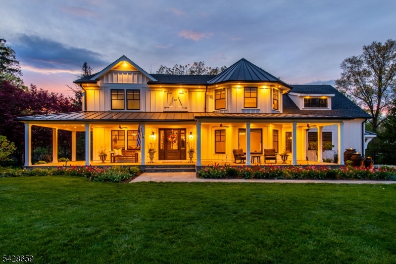 The wait is over. Montville's original modern farmhouse in the cul de sac of Valhalla Ridge can now be yours. This exceptional 4 bed, 2 full 2 half bath residence is sitting on lush 1 acre grounds with professional landscaping for all year blooms. Enter through the elegent long driveway and into your 3 car garage. Step into your dream kitchen with vaulted ceilings, a gourmet chef's workspace with wolf and sub-zero appliances, large breakfast room open to  built for entertaining open to sunken family room. Unwind in a private champagne room with a custom wet bar, formal dining room, brand new powder room and laundry room complete the first level. Upstairs the primary suite is a true retreat, featuring three walk-in closets and a spa-like en suite bath. 3 more bedrooms and a full bath complete the upper level. Large basement, partially finished with a rec room, powder room and office with built ins. Lots of storage and unfinished space to finish and customize as needed. The backyard is a dream come true, custom outdoor kitchen, large patio, firepit, fully fenced in and lots of privacy. 10-zone Sonos sound system indoors and out, whole-home automation powered by the Brilliant system, brand new septic system. Ideally located just walking distance to Masar Park and Pyramid Mountain, easy access to NYC buses and trains, located moments from multiple major highways, Montville's highly rated school district, this home delivers luxury, convenience, and lifestyle.